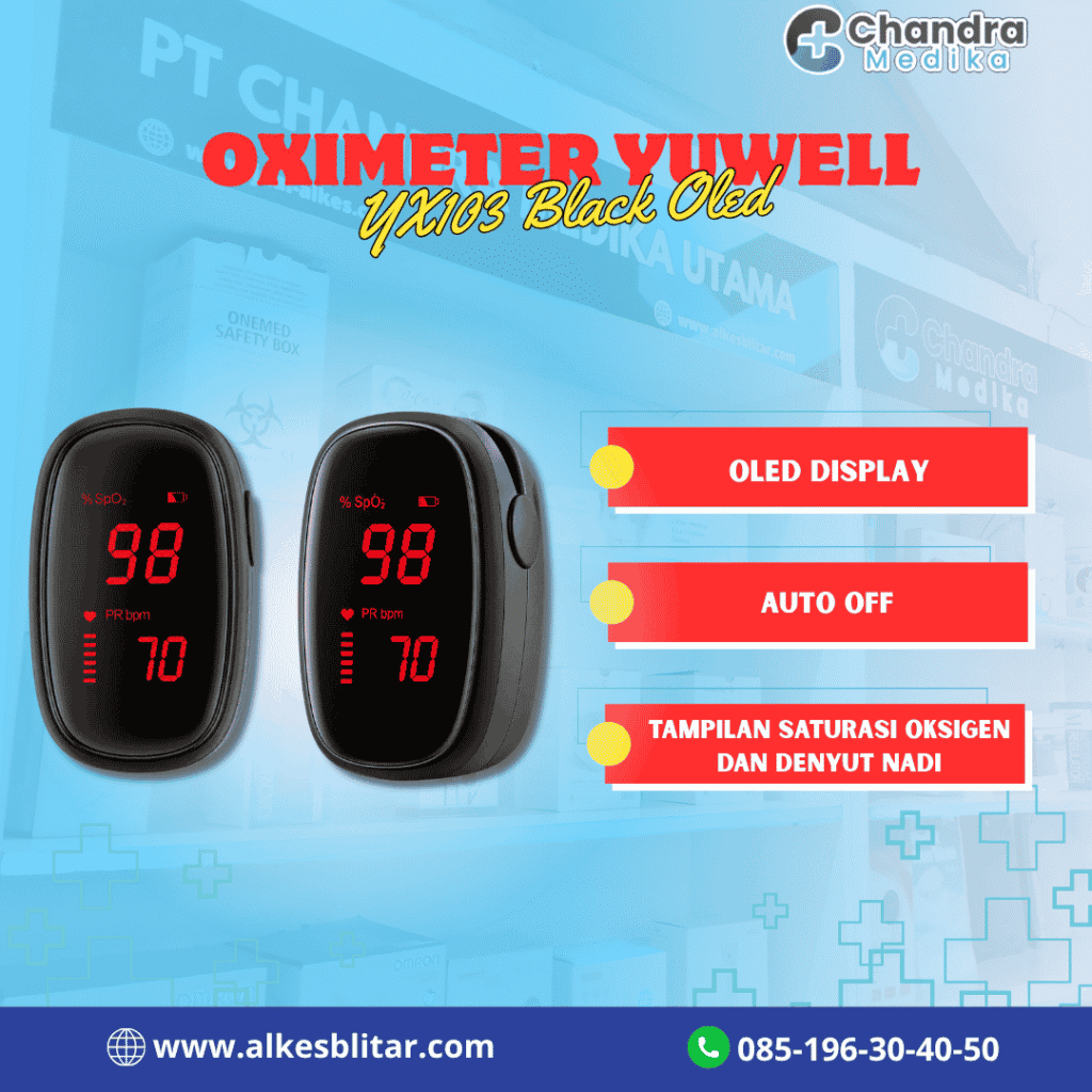 Oximeter Yuwell YX103 Black OLED