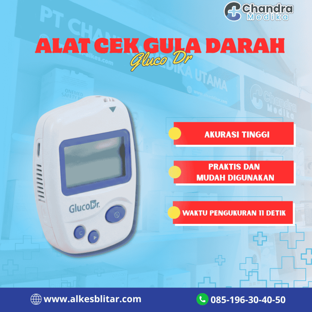 Alat Cek Gula Darah Gluco Dr AGM-2100 Set