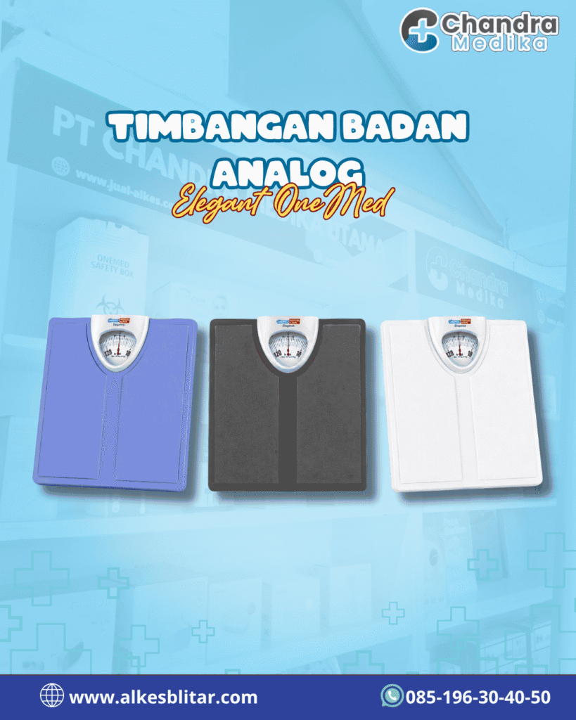 Timbangan Badan Manual Elegant Onemed