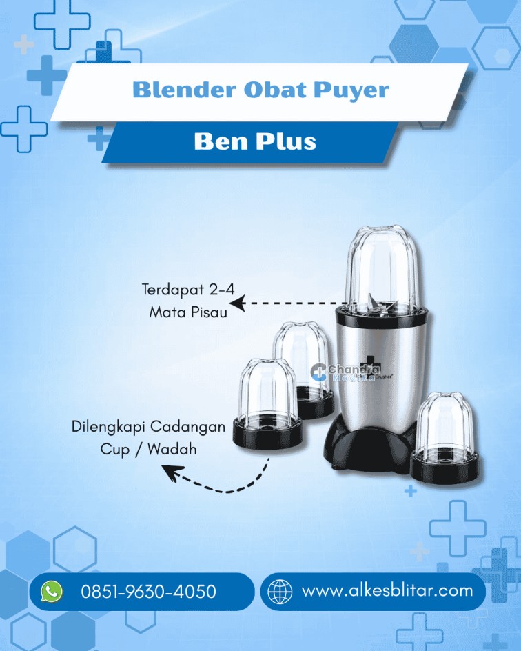 Blender Obat Puyer Ben Plus
