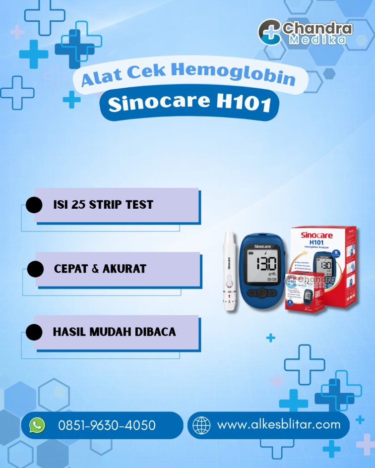 Alat Cek Hemoglobin H101 Sinocare