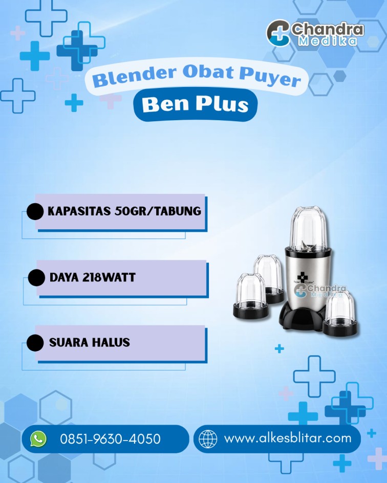 Blender Obat Puyer Ben Plus