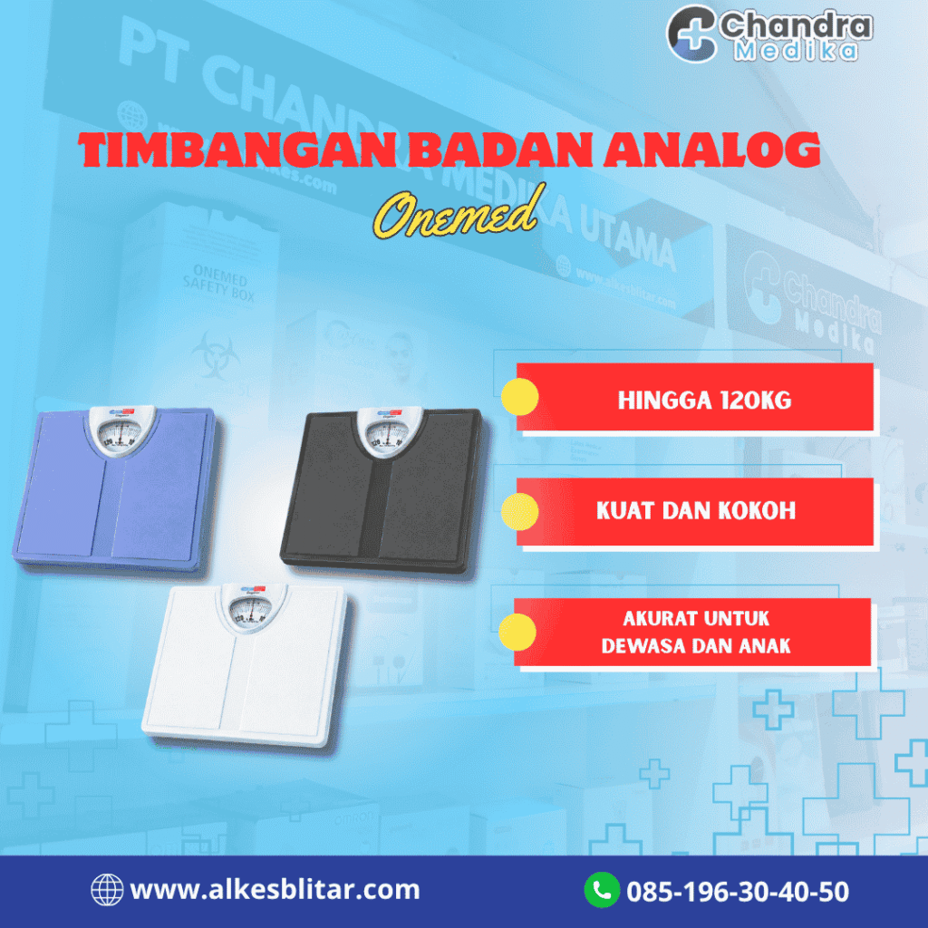 Timbangan Badan Manual Elegant Onemed
