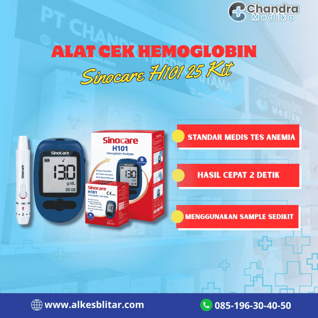 Alat Cek Hemoglobin H101 Sinocare | Chandra Medika