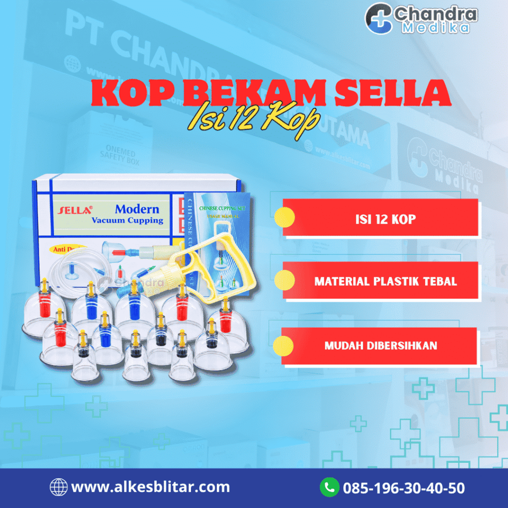 Kop Bekam Sella Isi 12, Pilihan Praktis untuk Terapi Bekam